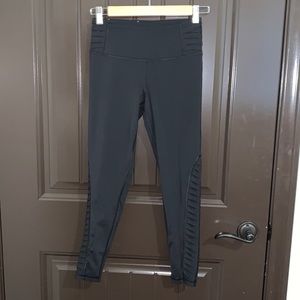 Victoria Sport Black Leggings with mesh detail